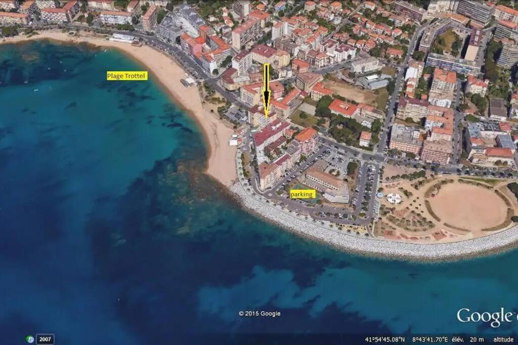 Apartmán Magnifique F3 Les Pieds Dans L'Eau. Ajaccio  Exteriér fotografie